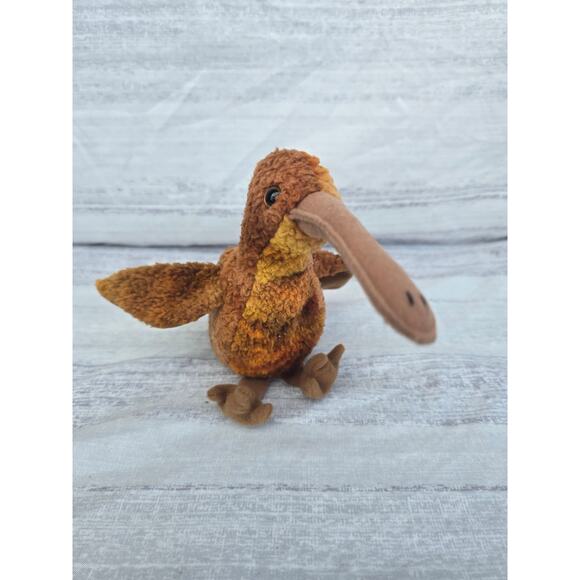 Ty Beanie Baby “Beak the Kiwi Bird” Plush with Tags – 1998 Retired Collectible - Picture 1 of 5